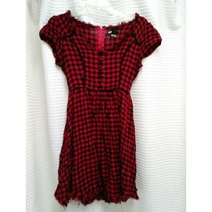 SOLD Hot topic Checkered dress